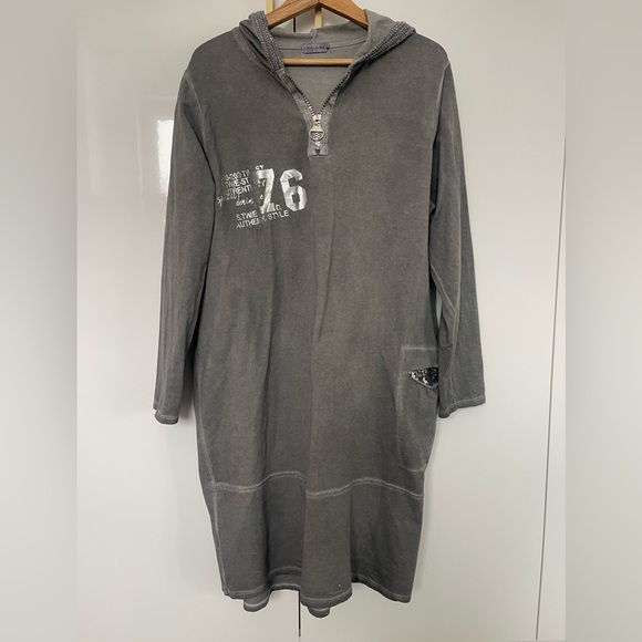 Gina Laura Tops - Gina Laura hoodie dress